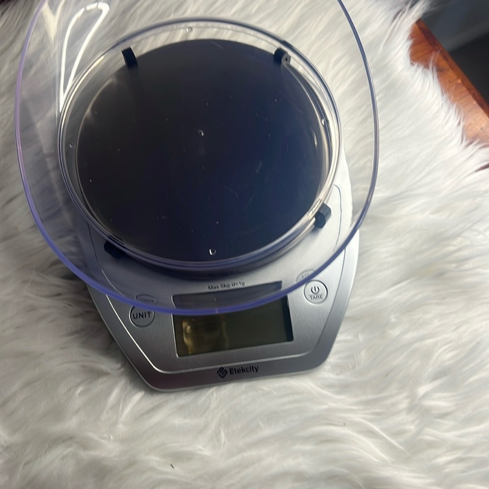 Etekcity Digital Food Scale with Removable Bowl